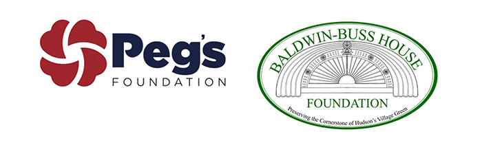 Peg's Foundation and Baldwin Buss House Foundation logos