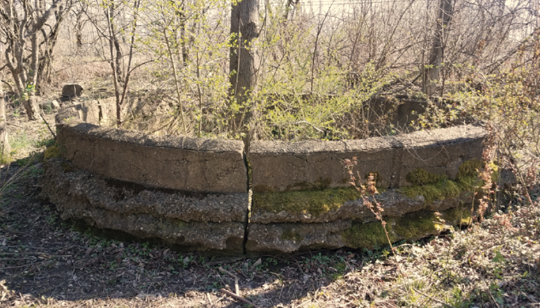 Remnants of Wood Hollow’s historic past